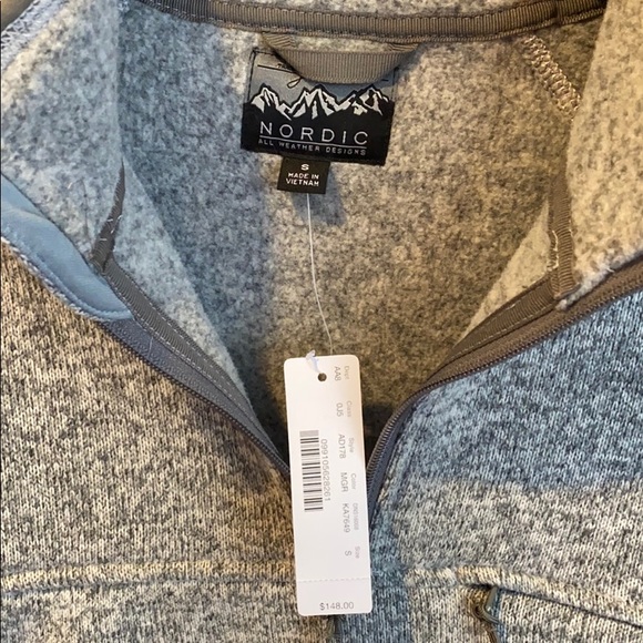 **NWT** J Crew Half-zip Fleece - Picture 4 of 7